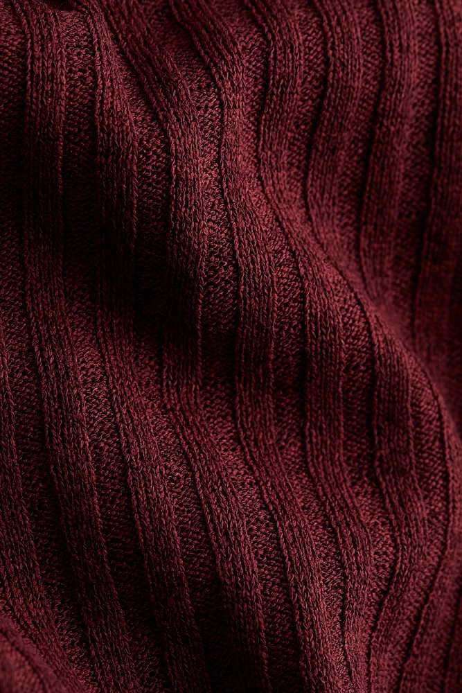 Rib-Knit Dress