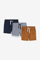 3-pack Cotton Shorts