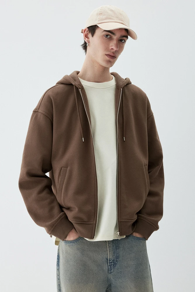 Loose Fit Hooded Jacket