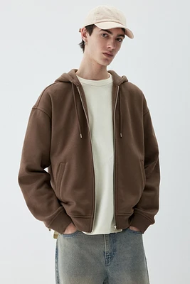 Loose Fit Hooded Jacket