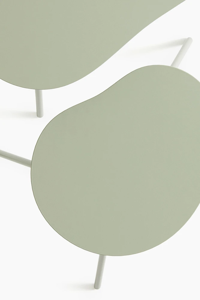Ensemble de tables d'appoint en métal