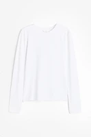 Long-sleeved Microfiber Top