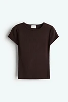 Fine-Knit T-Shirt