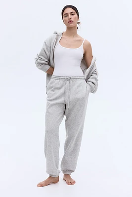 Pantalon en molleton de coton mélangé