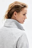 Sweatshirt with Collar