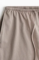 Cotton Shorts with Drawstring