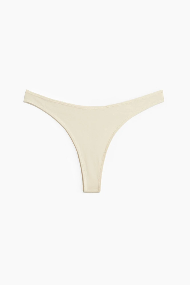 Lot de 10 culottes Thong en coton
