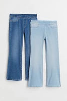 2-pack Superstretch Flare Fit Jeans