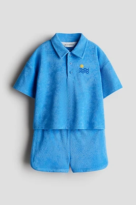 Ensemble 2 pièces en tissu éponge