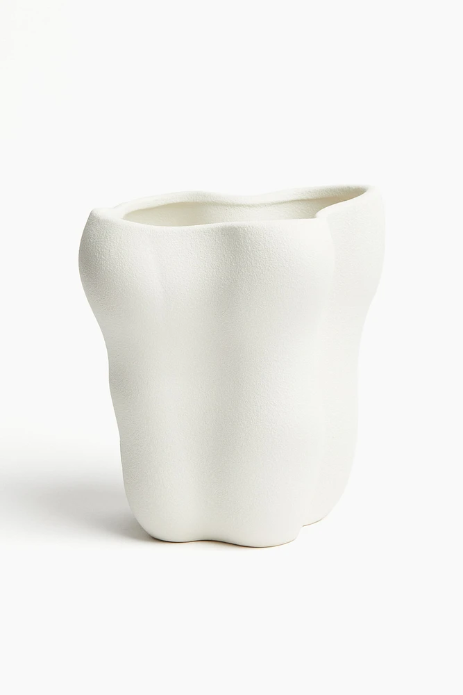 Tall Stoneware Vase