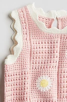 Robe d'aspect fait au crochet