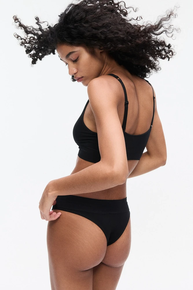 2-Pack Seamless Brazilian Briefs