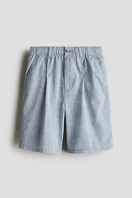 Short coutil en coton