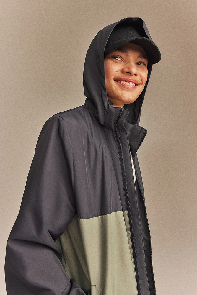 Hooded Windbreaker