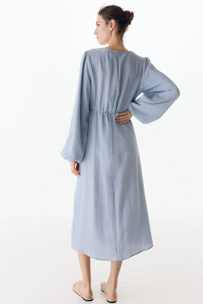 MAMA Button-Front Dress