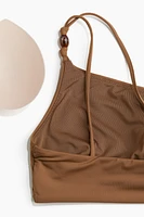Padded One-shoulder Bikini Top