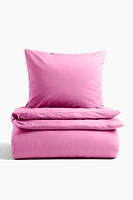 Parure de couette lit simple en coton