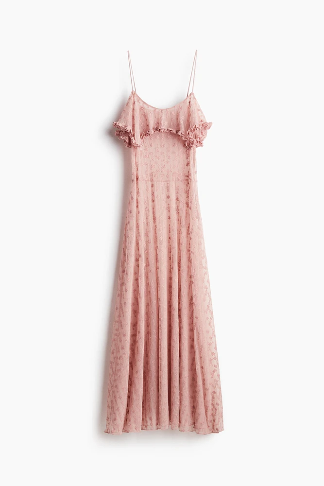 Long Mesh Dress