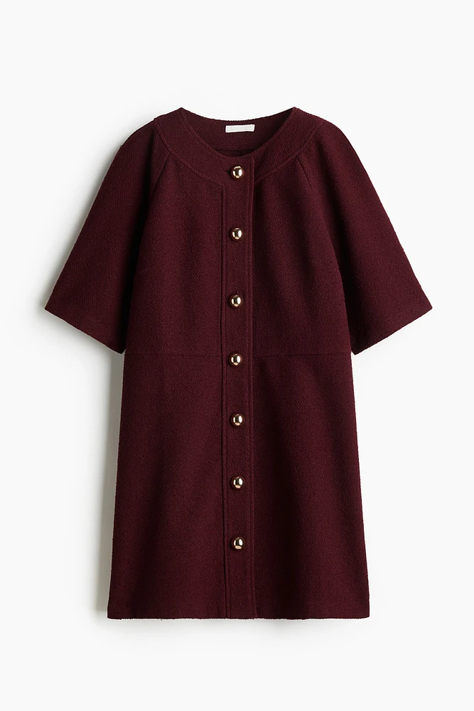 Button-Front Dress