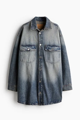 Oversized Denim Shirt