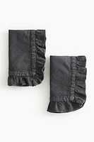 2-pack Ruffle-trimmed Napkins