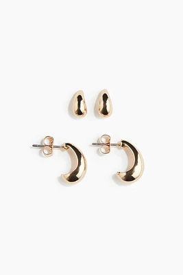 2 Pairs Earrings