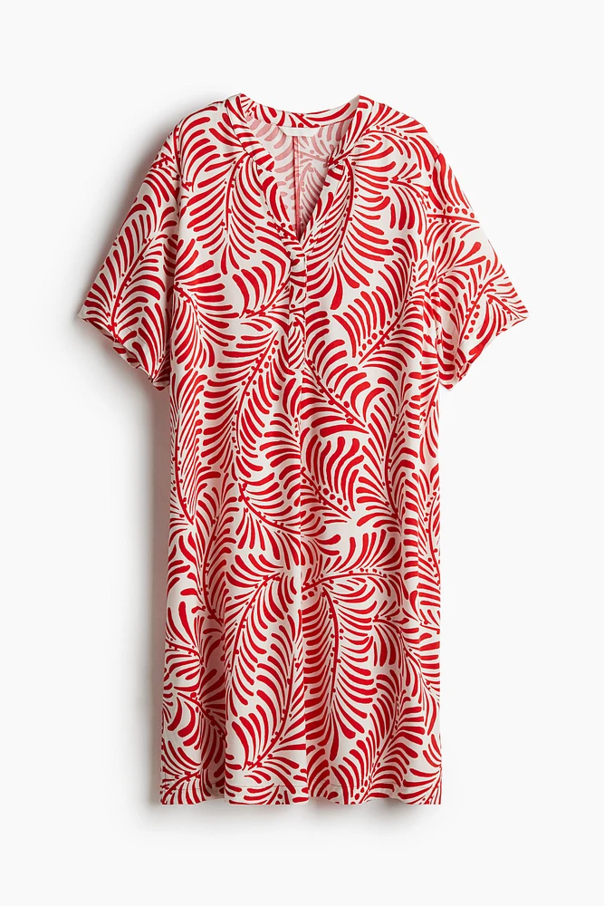 Robe tunique en viscose