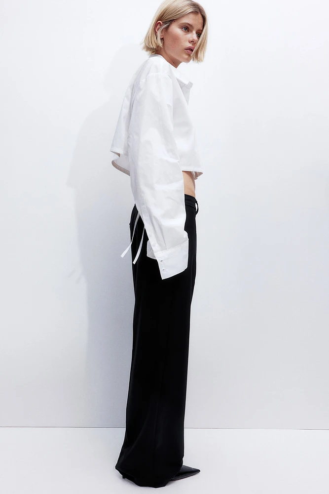 Wide-leg Dress Pants