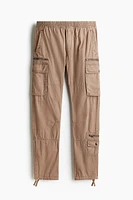 Regular Fit Twill Cargo Pants