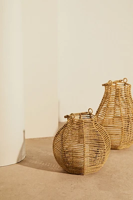 Seagrass Candle Lantern