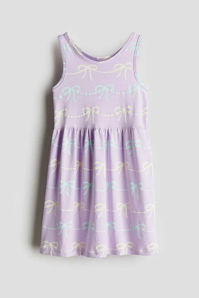 Patterned Cotton Dress
