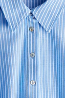 Tie-belt Shirt Dress
