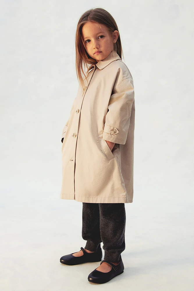 Cotton Trench Coat