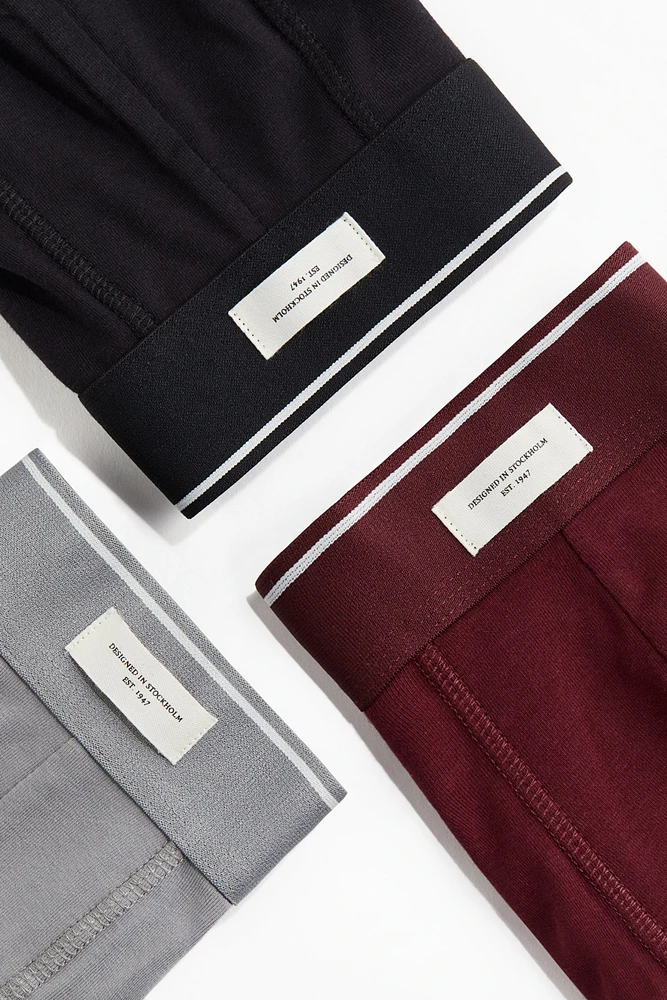 3-pack Short Boxer Briefs with Lycra®