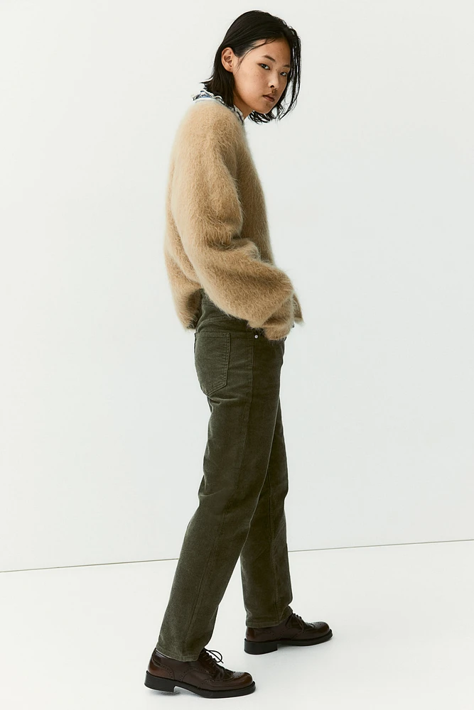 Pantalon en velours côtelé