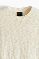 Regular-Fit Rolled Edge Sweater