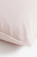 Washed Linen-blend Pillowcase