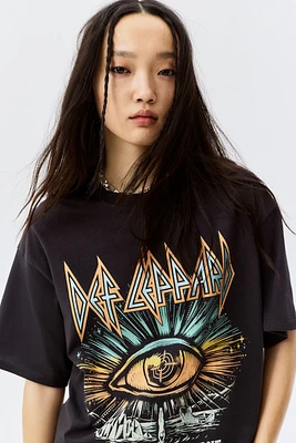 T-shirt ample imprimé