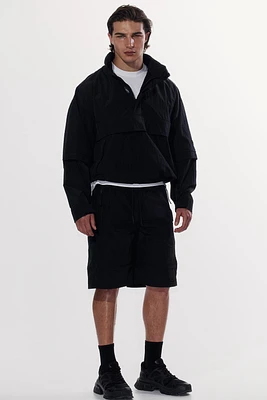 Loose Fit Water-Repellent Sports Shorts