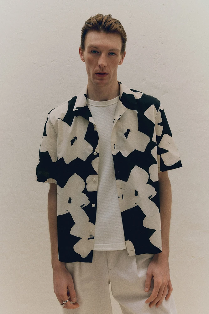 Regular-Fit Cotton Resort Shirt