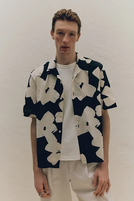 Regular-Fit Cotton Resort Shirt