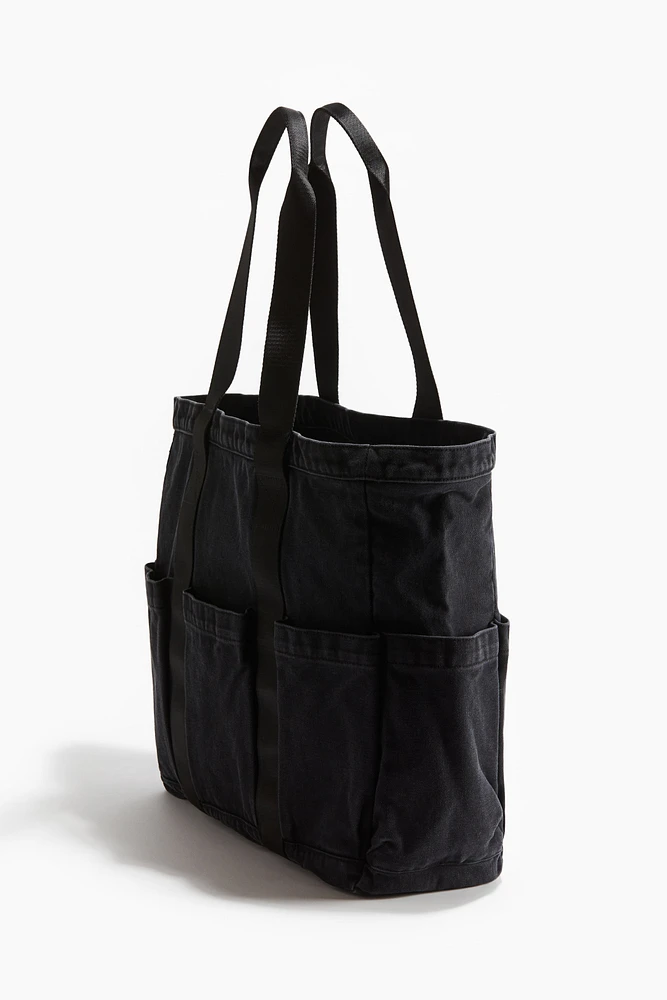 Cotton Canvas Shopper