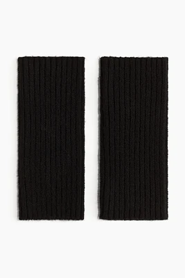 Rib-Knit Arm Warmers