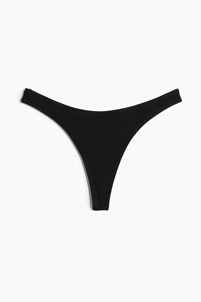 5-pack Cotton Thong Briefs