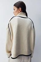 Mock Turtleneck Sweater