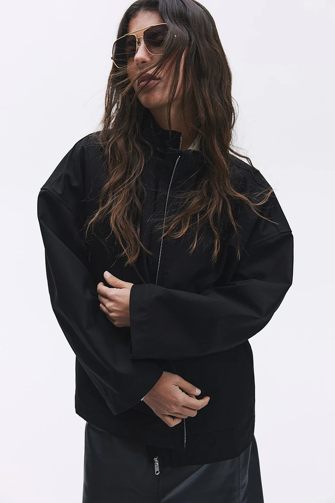 Oversized Canvas Jacket
