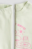 2-Piece Cotton Jersey Set