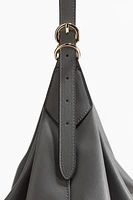 Sac à bandoulière de forme arrondie