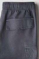Twill Cargo Shorts