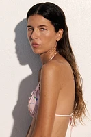 Haut de bikini triangle coussiné